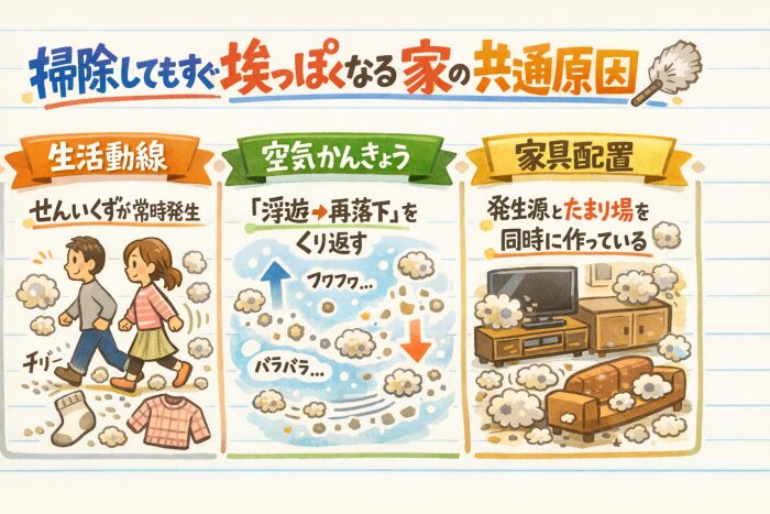 生活・空気・家具配置動線